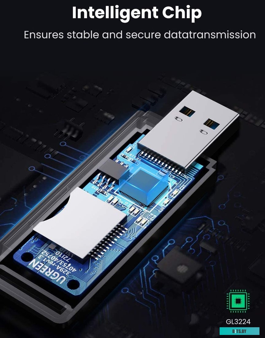 Карт-ридер Ugreen CM104 40752