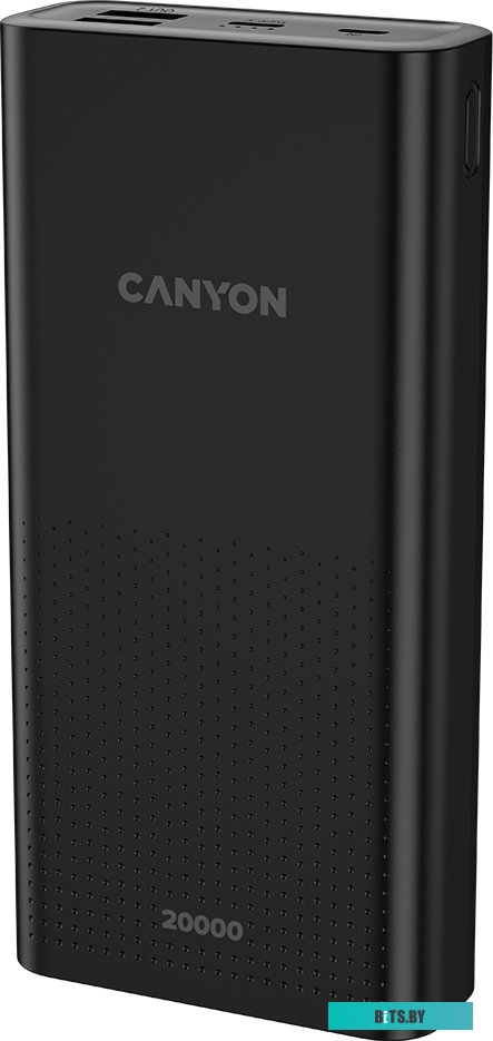 Портативное зарядное устройство Canyon CNE-CPB2001B 20000mAh (черный)
