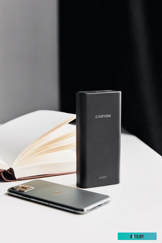 Портативное зарядное устройство Canyon CNE-CPB2001B 20000mAh (черный)