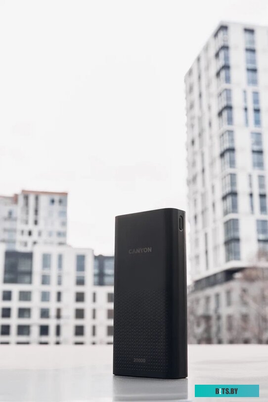 Портативное зарядное устройство Canyon CNE-CPB2001B 20000mAh (черный)