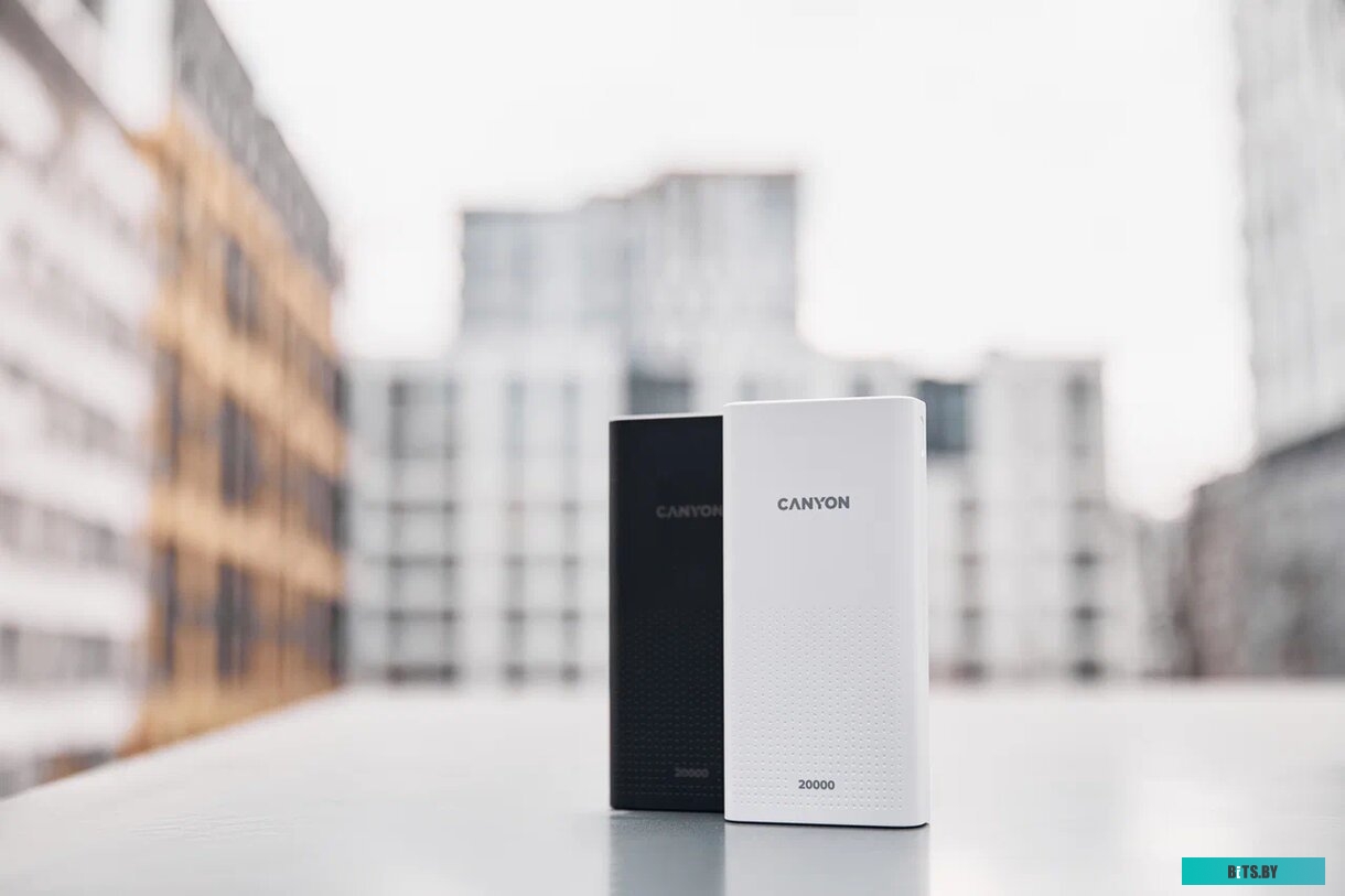Портативное зарядное устройство Canyon CNE-CPB2001B 20000mAh (черный)