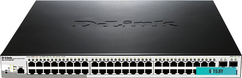 Управляемый коммутатор 2-го уровня D-Link DGS-1210-52MP/ME/B2A