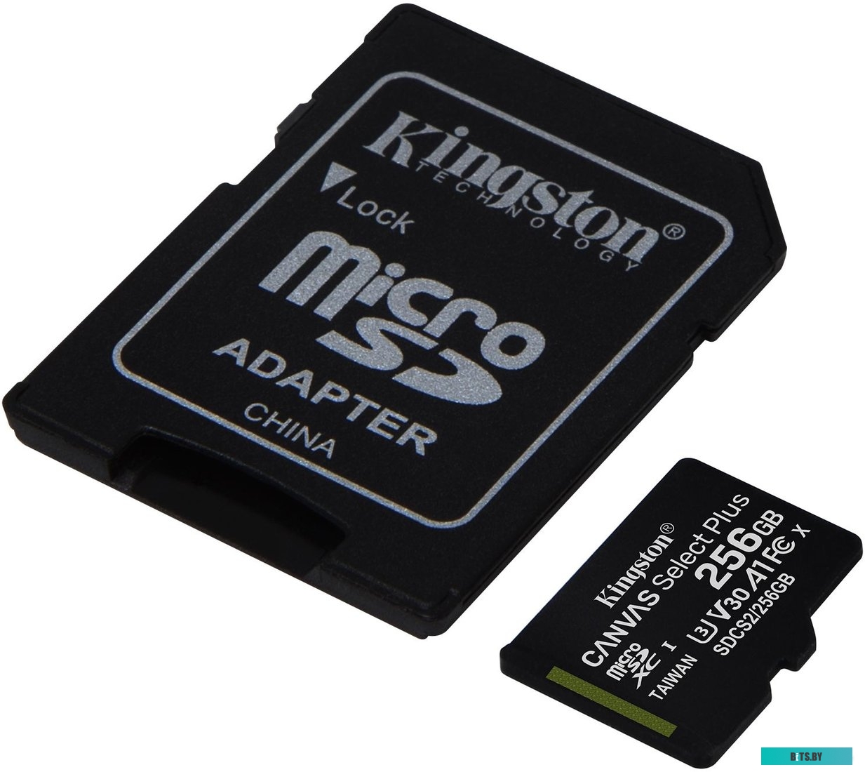 Карта памяти Kingston Canvas Select Plus microSDXC 256GB (с адаптером) <SDCS2/256GB>