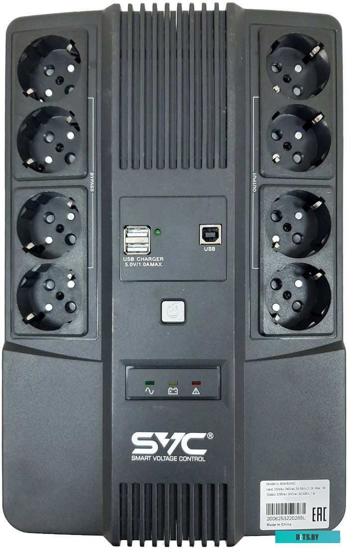 Источник бесперебойного питания (ИБП) SVC U-800/BSSC