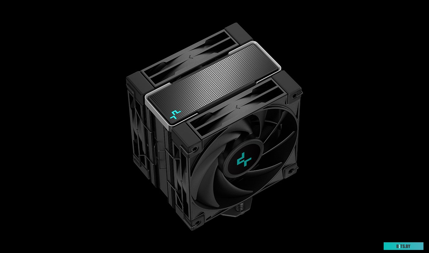 Кулер для процессора DeepCool AK400 ZERO DARK PLUS R-AK400-BKNNMD-G-1