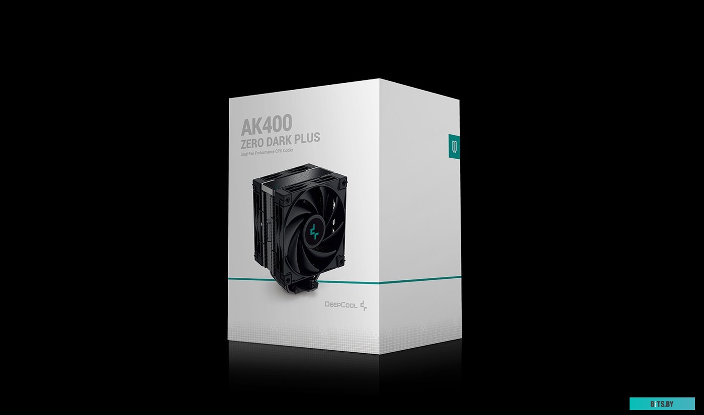 Кулер для процессора DeepCool AK400 ZERO DARK PLUS R-AK400-BKNNMD-G-1