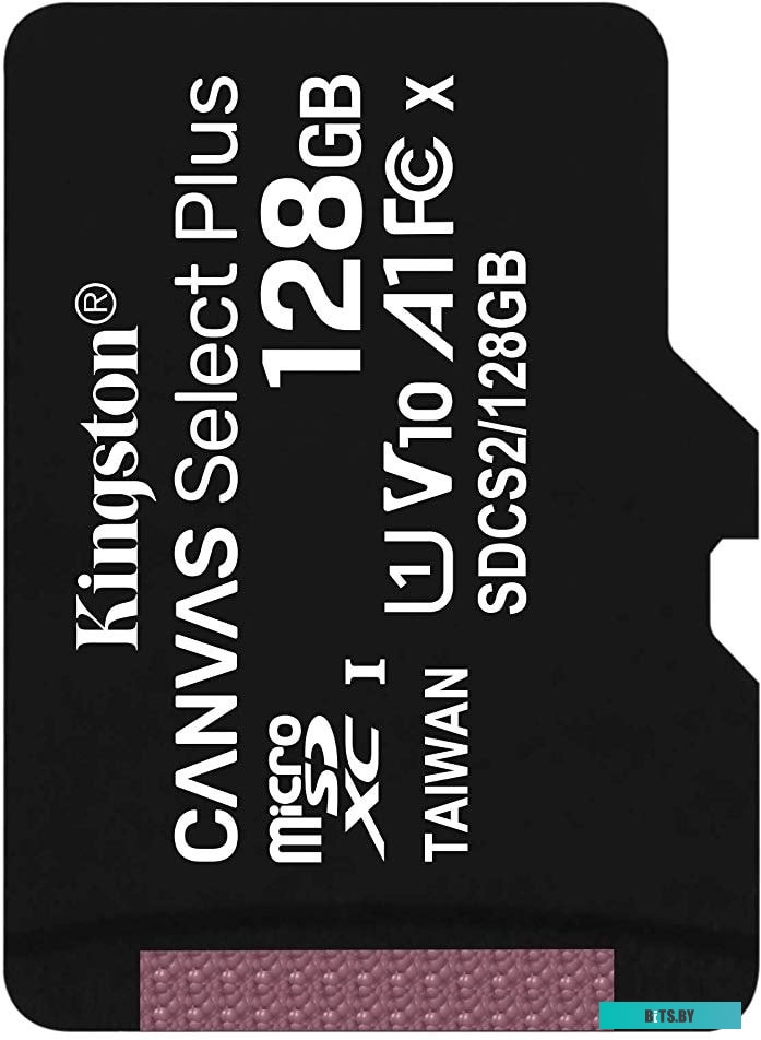 Карта памяти Kingston Canvas Select Plus microSDXC 128GB <SDCS2/128GBSP>
