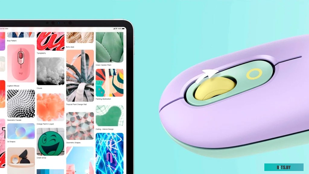 Мышь Logitech Pop Mouse Daydream