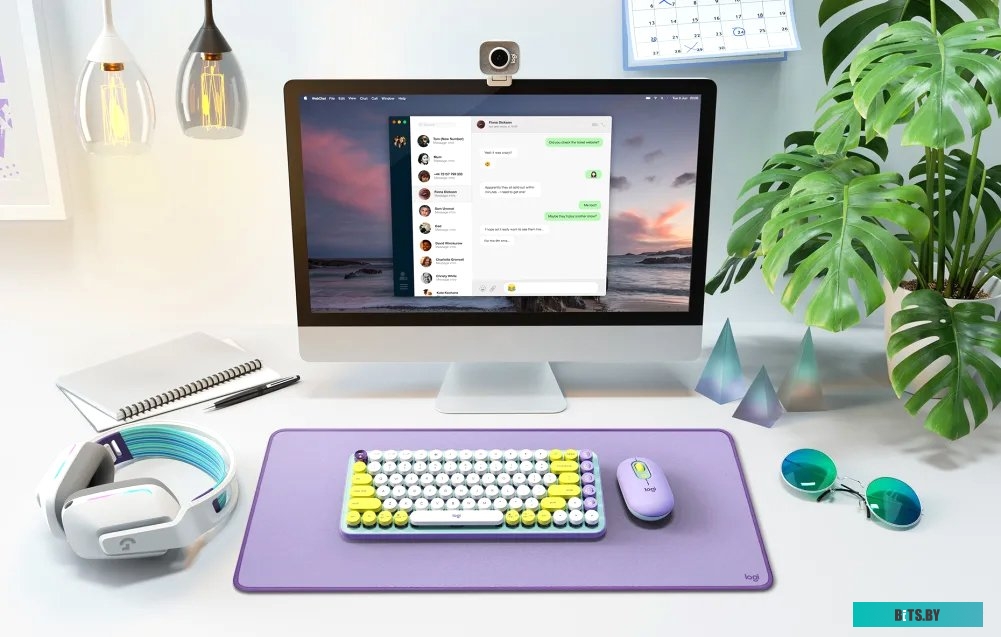 Мышь Logitech Pop Mouse Daydream