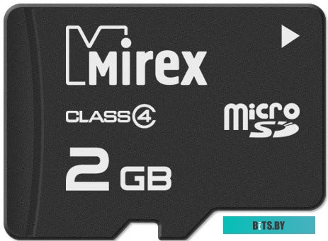 Карта памяти Mirex microSD (Class 4) 2GB (13612-MCROSD02)