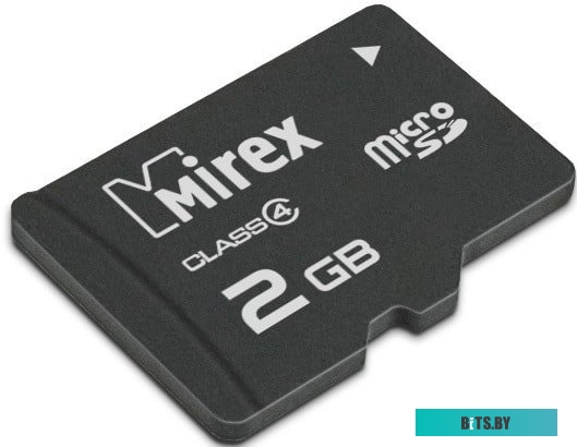 Карта памяти Mirex microSD (Class 4) 2GB (13612-MCROSD02)