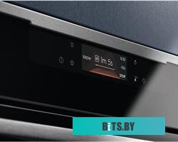 KVLBE08X Встраиваемые электрические духовки ELECTROLUX/ Духовой шкаф CombiQuick с функцией микроволн,нержавеющая сталь и черное стекло, сенсорный дисп