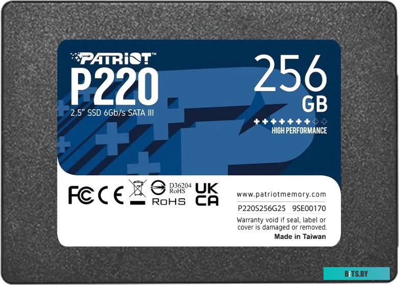 SSD Накопитель Patriot P220 256GB P220S256G25