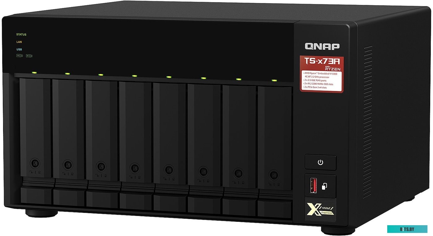 Сетевой накопитель QNAP TS-873A-8G