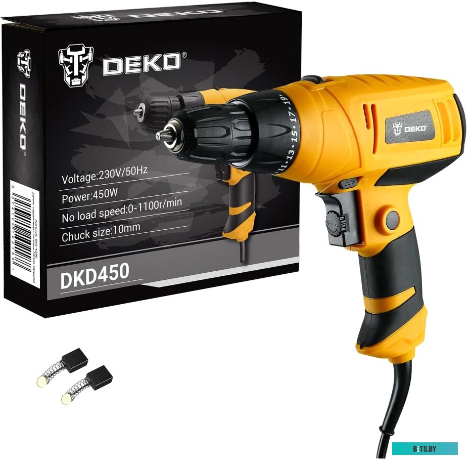 Дрель-шуруповерт Deko DKD450 063-4280