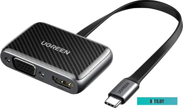 Адаптер Ugreen CM303 70549 USB Type-C - HDMI/VGA