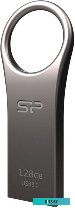 USB накопитель (Флешка) Silicon Power Jewel J80 128GB (серебристый) <SP128GBUF3J80V1T>