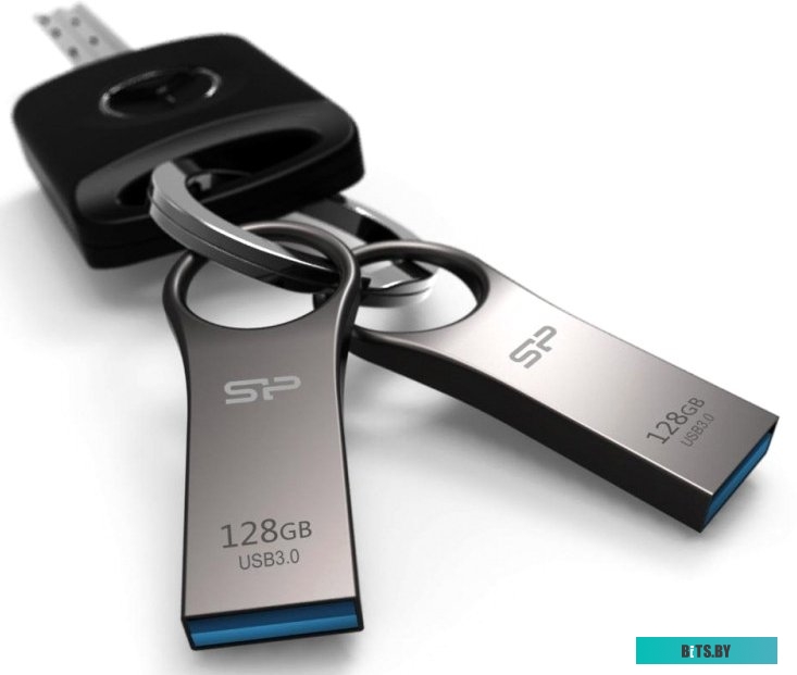 USB накопитель (Флешка) Silicon Power Jewel J80 128GB (серебристый) <SP128GBUF3J80V1T>