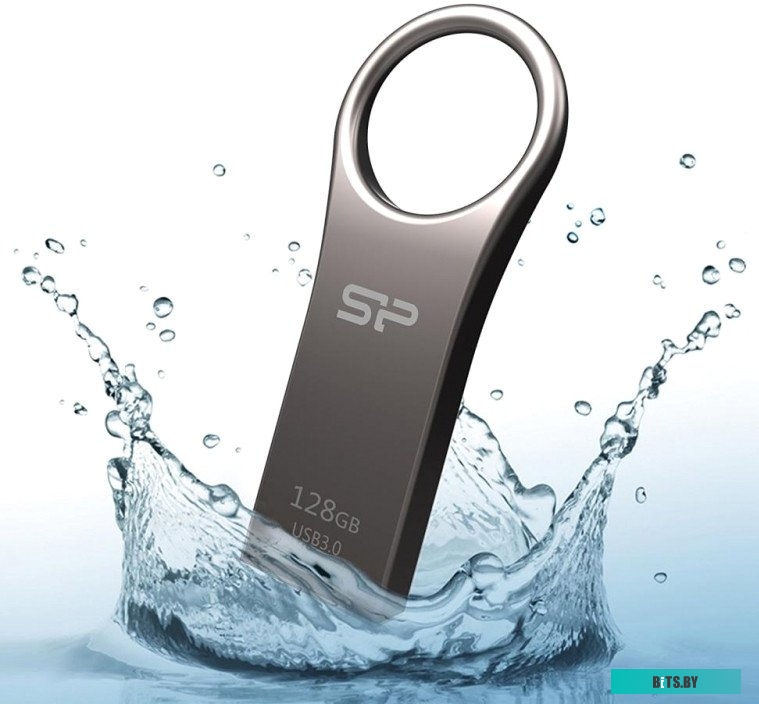 USB накопитель (Флешка) Silicon Power Jewel J80 128GB (серебристый) <SP128GBUF3J80V1T>