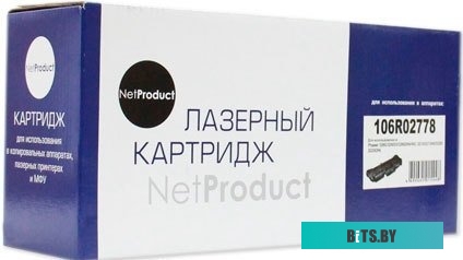 Картридж NetProduct N-106R02778 (аналог Xerox 106R02778) с чипом, для аппаратов после 2017 года