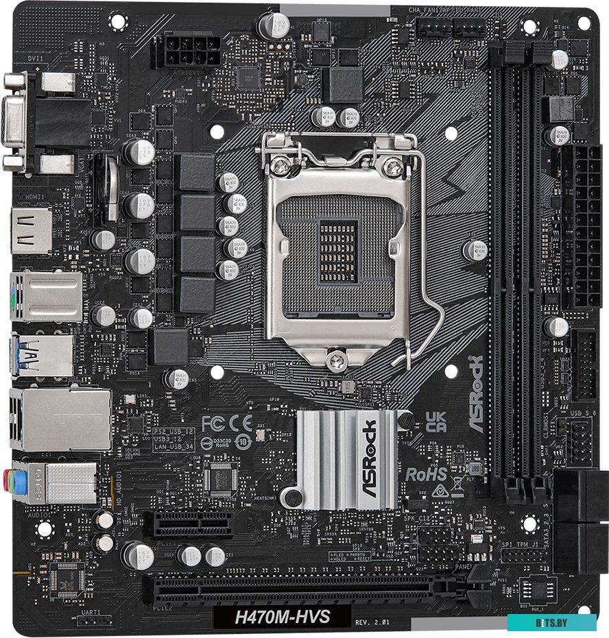 Материнская плата ASRock H470M-HVS R2.0
