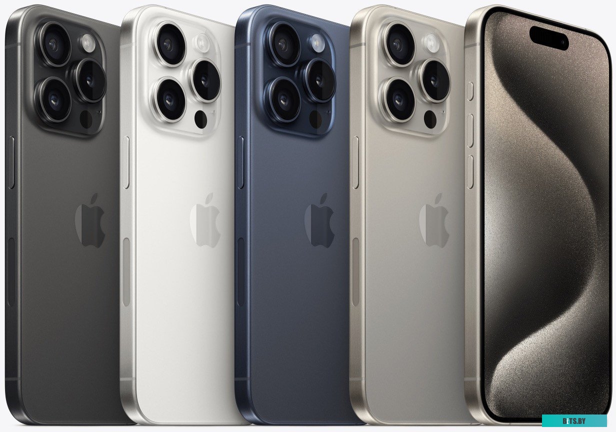 Смартфон Apple iPhone 15 Pro Max 256 ГБ черный титан