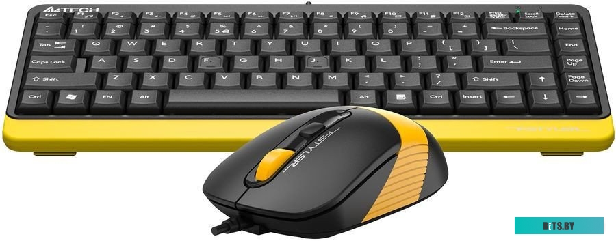 Клавиатура + мышь A4Tech Fstyler F1110 (F1110 BUMBLEBEE)