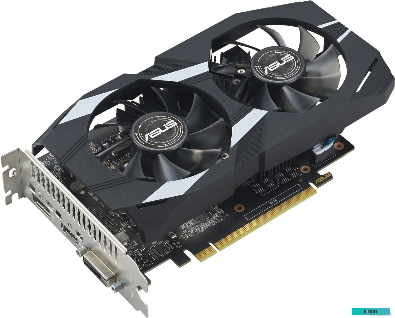 Видеокарта ASUS Dual GeForce GTX 1650 OC Edition 4GB GDDR6 EVO DUAL-GTX1650-O4GD6-P-EVO