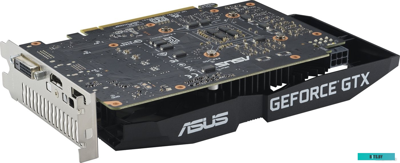 Видеокарта ASUS Dual GeForce GTX 1650 OC Edition 4GB GDDR6 EVO DUAL-GTX1650-O4GD6-P-EVO