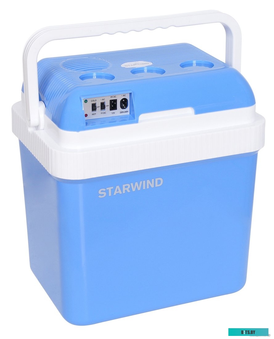 CB-112 Автохолодильник Starwind CB-112 24л 48Вт голубой/белый