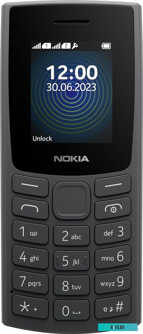 Телефон сотовый Nokia 105 TA-1569 SS EAC CHARCOAL [1GF019EPA2C03]
