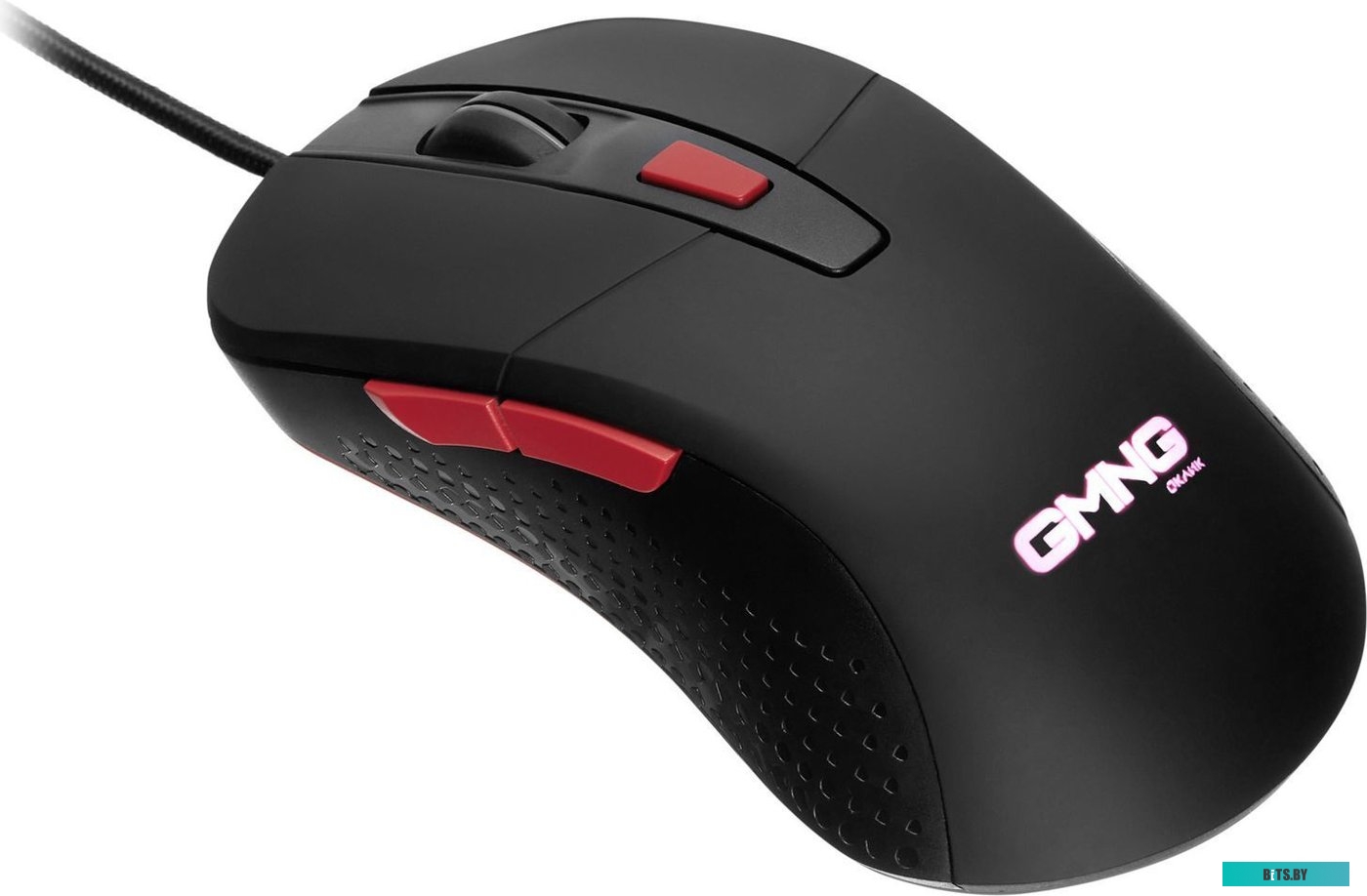 1620711 Мышь GMNG 720GM черный/красный оптическая (3200dpi) USB для ноутбука (6but)