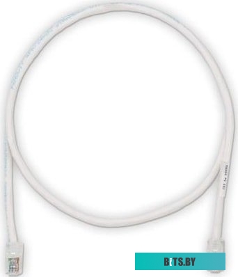 Патч-корд Panduit UTPCH10MY RJ-45 вил.-вилка RJ-45 кат.5E 10м белый ПВХ
