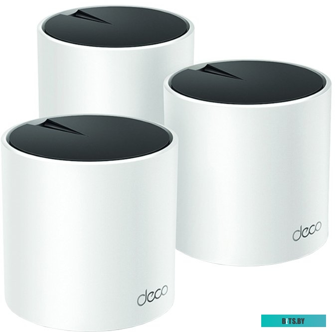 Роутер TP-Link Deco X55 (DECO X55(2-PACK)) AX3000 10/100/1000BASE-TX белый