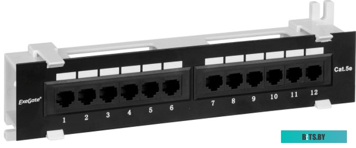 Патч-панель Hyperline PPW-12-8P8C-C5E 12xRJ45 кат.5e UTP
