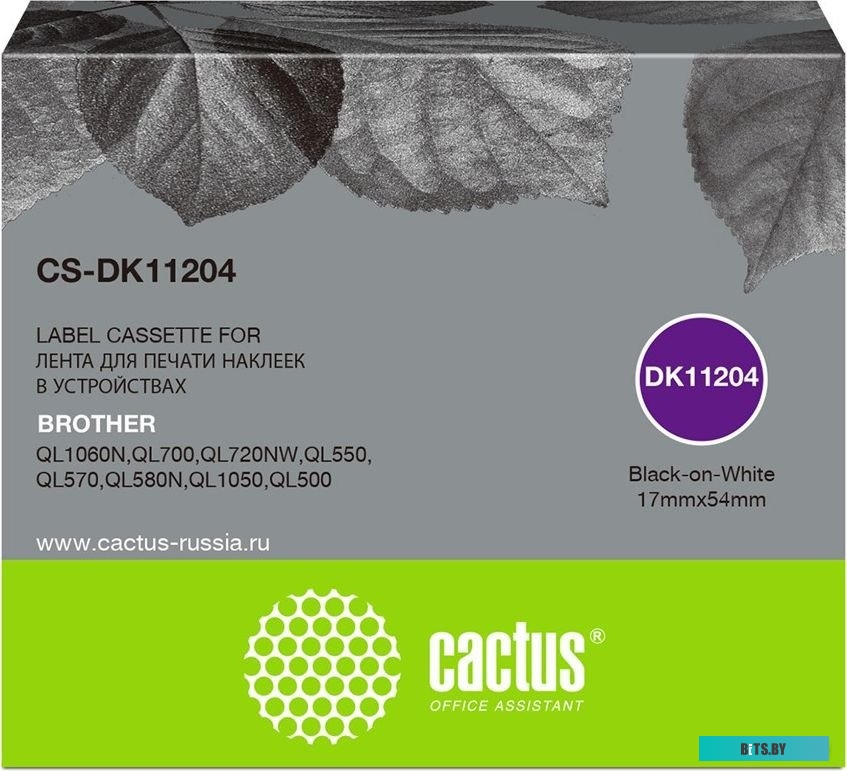 Картридж ленточный Cactus CS-DK11204 DK-11204