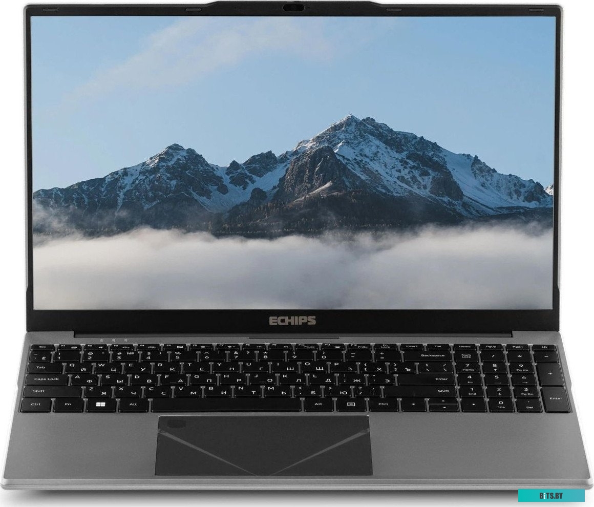 NB156A Ноутбук ECHIPS Envy NB156A NB156A, 15.6", IPS, Intel Celeron N5095 2ГГц, 4-ядерный, 8ГБ LPDDR4, 240ГБ SSD,  Intel UHD Graphics, Windows 11 Home