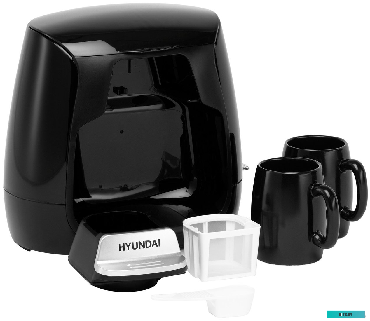 HYD-0203 Кофеварка капельная Hyundai HYD-0203 500Вт черный
