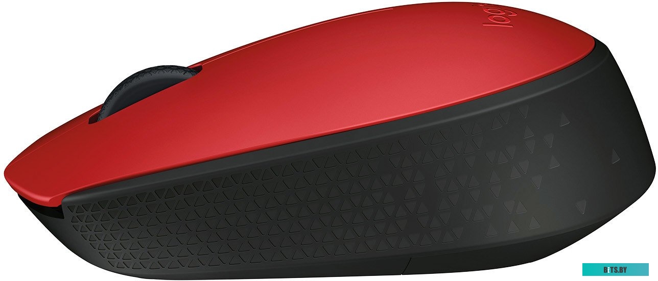 Мышь Logitech M171 (черный/красный)