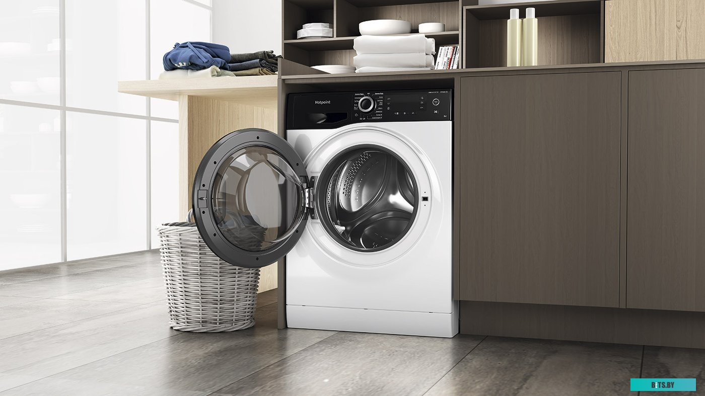 869991652890 Стиральная машина Hotpoint NSB 6039 K VE RU класс: A загр.фронтальная макс.:6кг белый