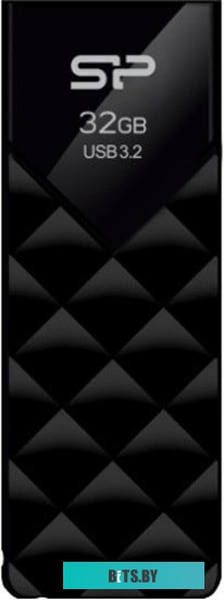 USB накопитель (Флешка) Silicon Power Blaze B03 32GB (черный) <SP032GBUF3B03V1K>