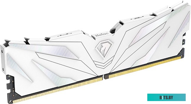 Оперативная память Netac Shadow II White 8ГБ DDR4 3200МГц NTSWD4P32SP-08W