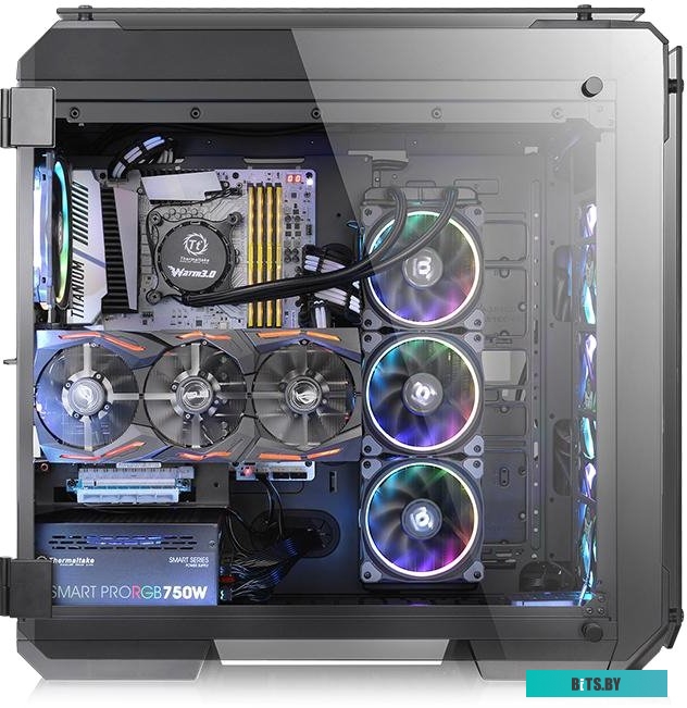 Корпус Thermaltake View 71 Tempered Glass RGB Edition <CA-1I7-00F1WN-01>