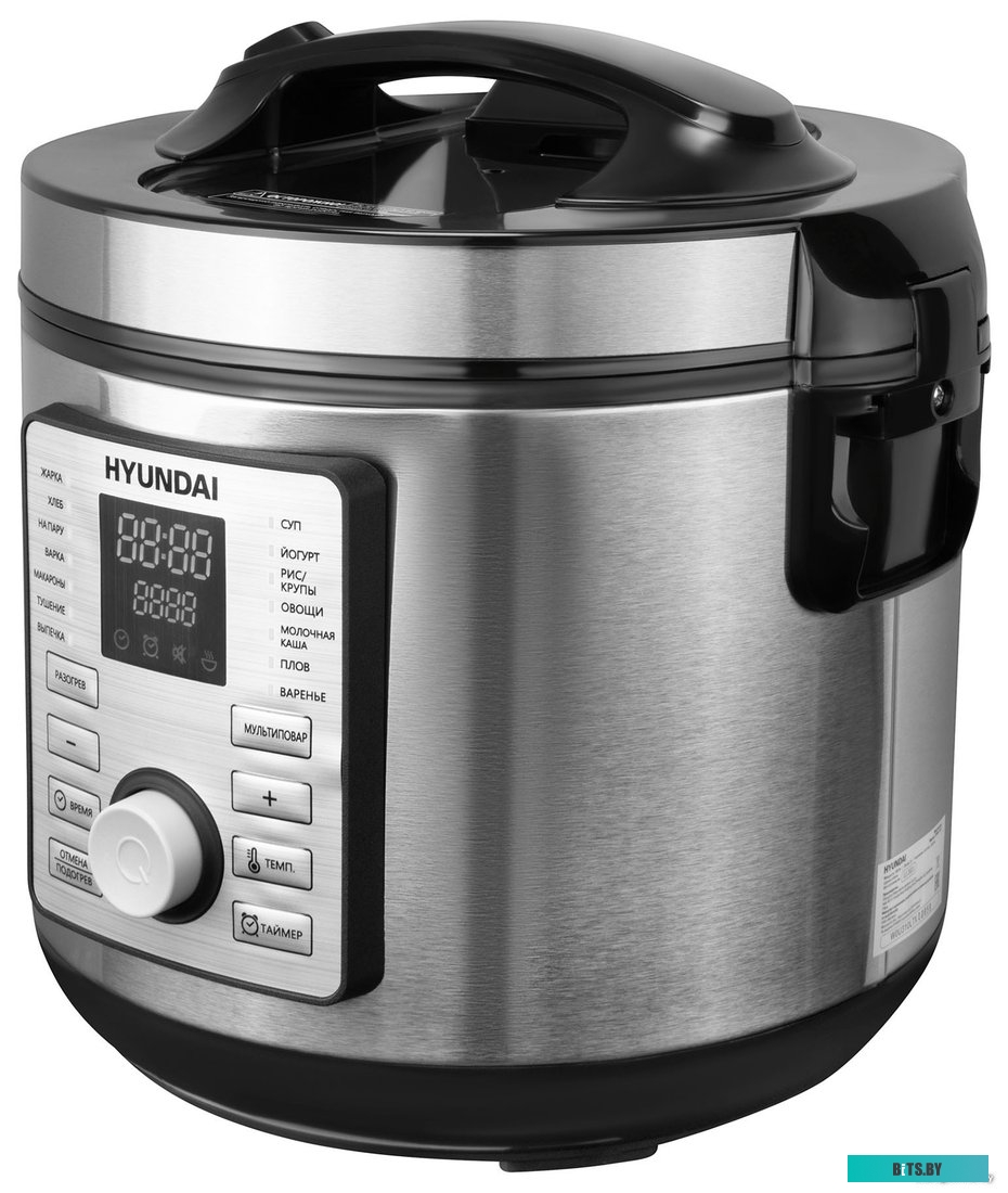 HYMC-1617 Мультиварка Hyundai HYMC-1617 5л 900Вт серебристый/черный