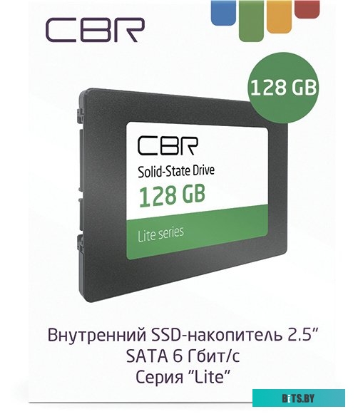 SSD Накопитель CBR Lite 128GB-2.5-LT22
