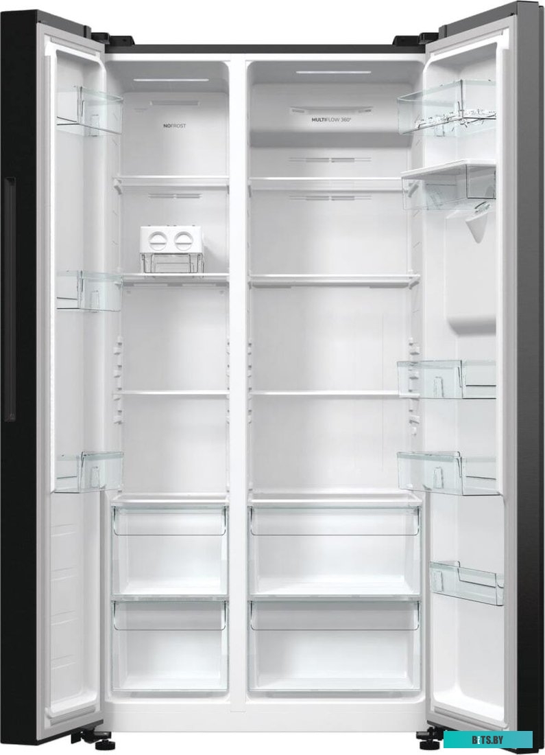 NRR9185EABXLWD Холодильник Gorenje NRR9185EABXLWD 2-хкамерн. черный мат.