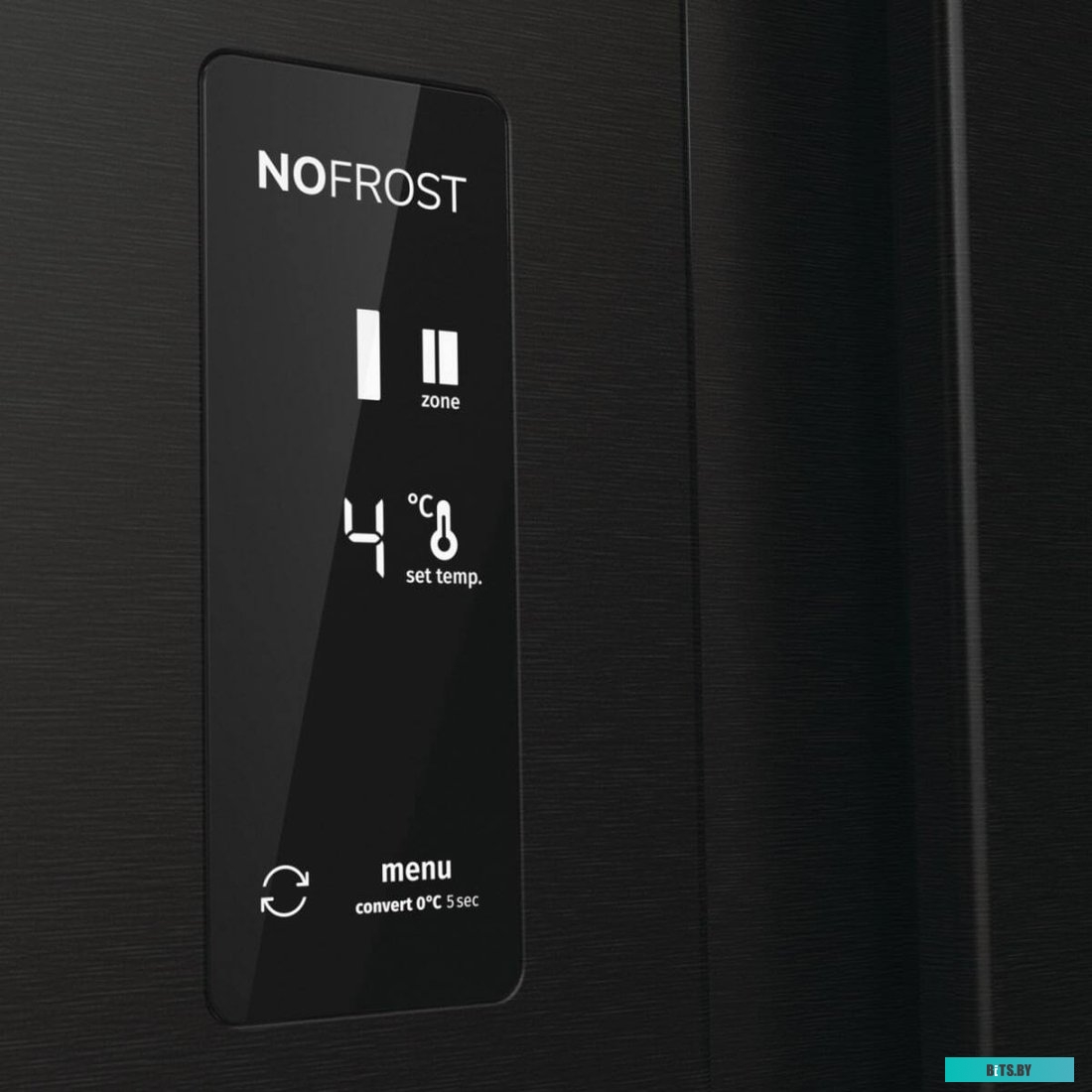 NRR9185EABXLWD Холодильник Gorenje NRR9185EABXLWD 2-хкамерн. черный мат.