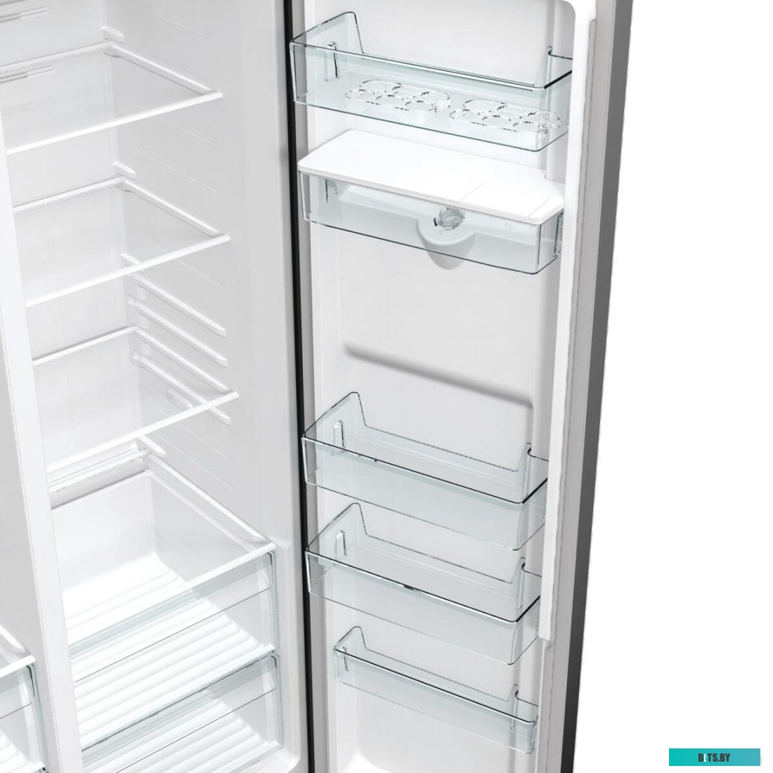 NRR9185EABXLWD Холодильник Gorenje NRR9185EABXLWD 2-хкамерн. черный мат.