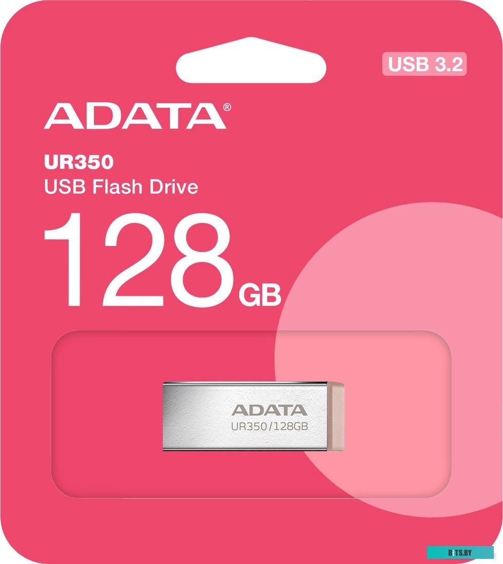 Флешка USB ADATA UR350 128ГБ UR350-128G-RSR/BG