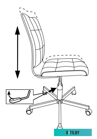 Офисное кресло (Стул) Бюрократ CH-330M (леопардовый Italia LEO) <CH-330M/LEOPARD>
